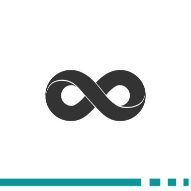 Sonsuzluk sembolü web simgesi 