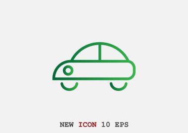 Basit araba web simgesi