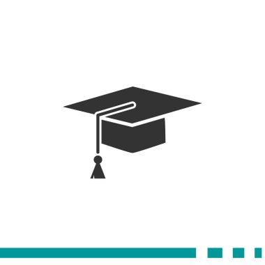 mezuniyet şapkası simgesi