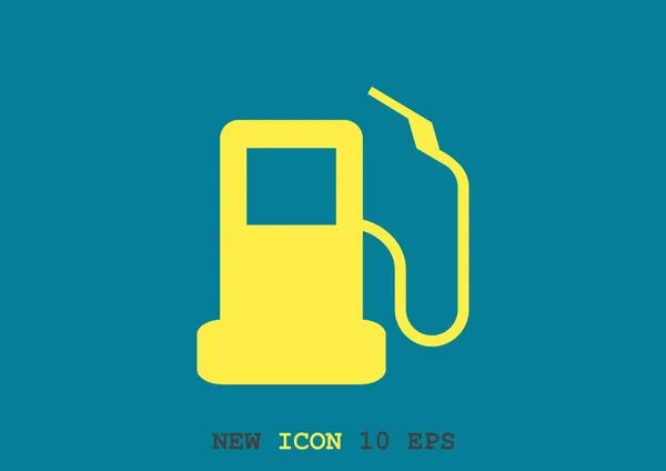 Petrol station icon — Stock Vector
