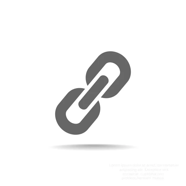 Simple chain icon — Stock Vector