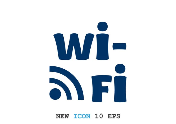Wifi のシンプルなアイコン — ストックベクタ