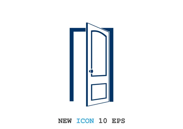 Icon Doors. suitable for Wild West symbol. blue eyes style. simple design  editable. design template vector. simple symbol illustration 7464099 Vector  Art at Vecteezy