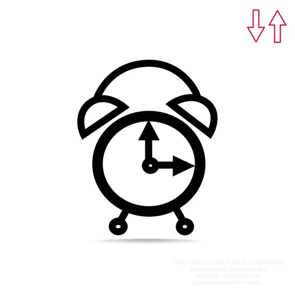 简单的时钟图标 — 图库矢量图片
