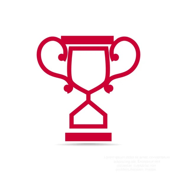 Trophy cup icon — Stock Vector