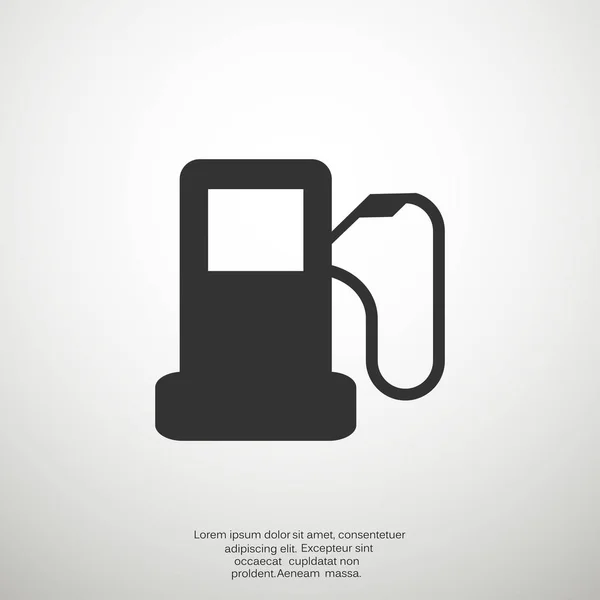 Petrol station icon — Stock Vector