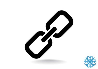 basit zincir simgesi