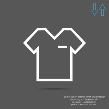 T-shirt web simgesi