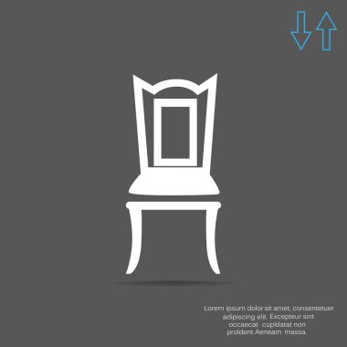 Sandalye web simgesi
