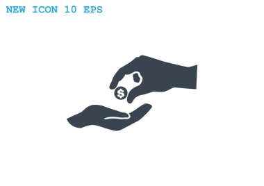 sadaka, web simgesi vermek