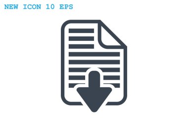 Download dosya web simge