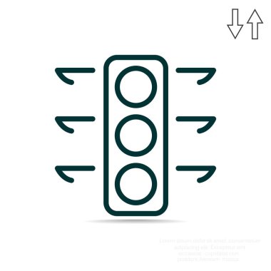 trafik ışıkları web simgesi