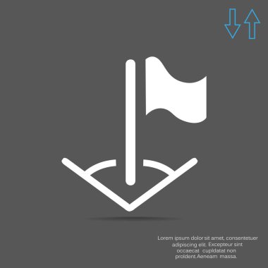 Bayrak basit simgesi