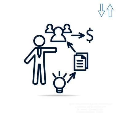 İş basit web simge kümesi