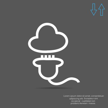 Bulut işareti simgesi