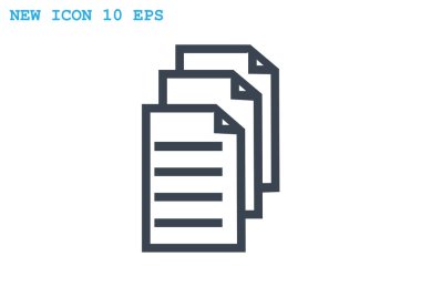 Dosyaları veya belgeleri web simgesi