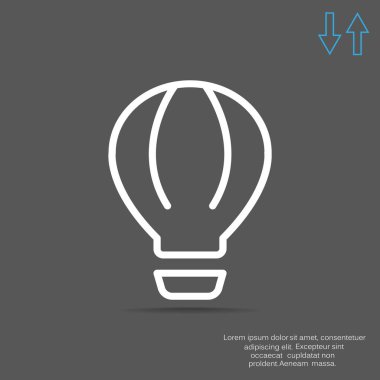 uçak işareti simgesi