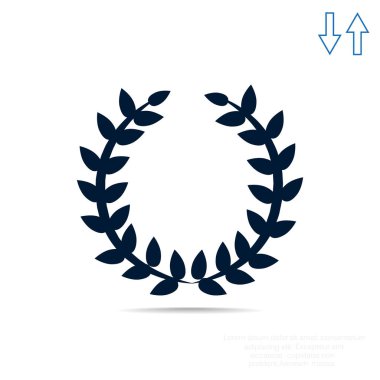 Kazanan çelenk simgesi