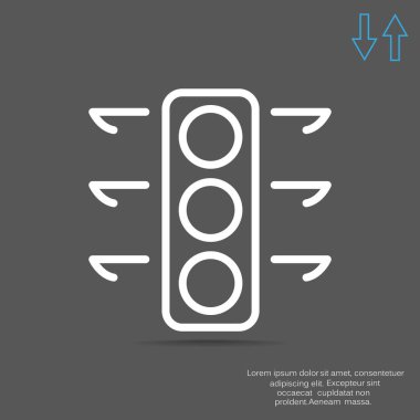 trafik ışıkları web simgesi