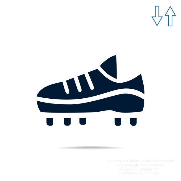 Football boot icon — Stock Vector