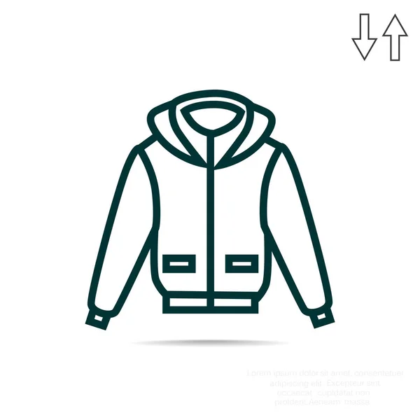 Ropa icono simple — Vector de stock