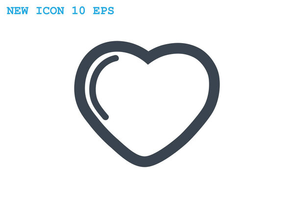 Heart web icon