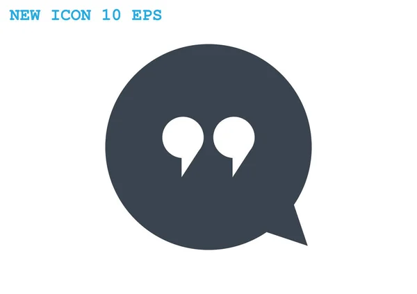 Dialog web icon — Stock Vector