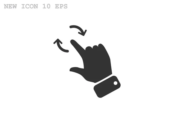 Touch scherm web-pictogram — Stockvector