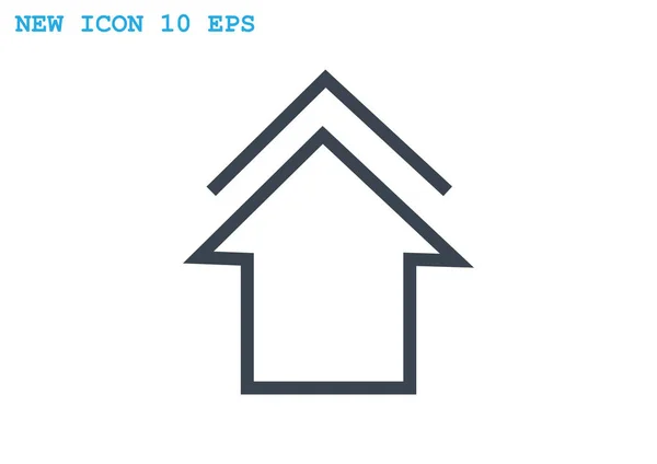 Eenvoudige pijlpictogram — Stockvector