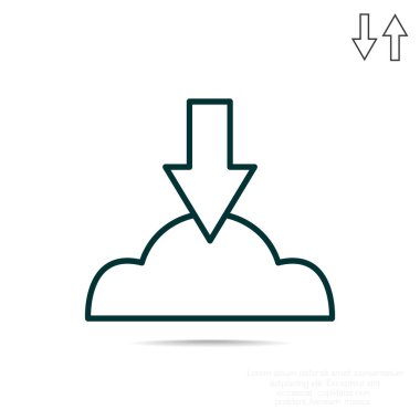 Bulut işareti simgesi