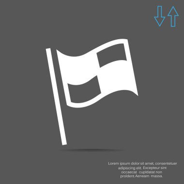 Bayrak basit simgesi