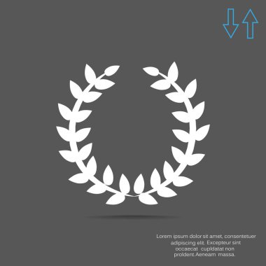 Kazanan çelenk simgesi