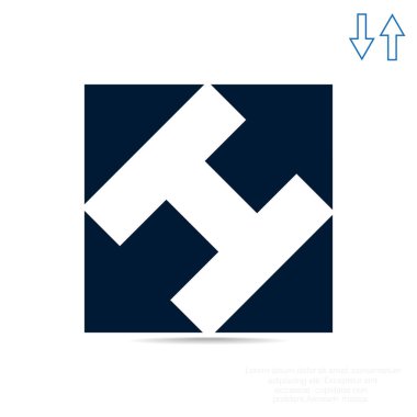 Kare üçgen simgesiyle