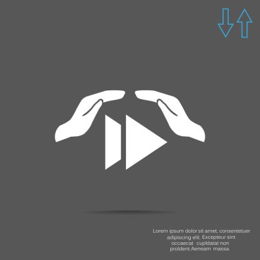 Oyun ve el web simgesi