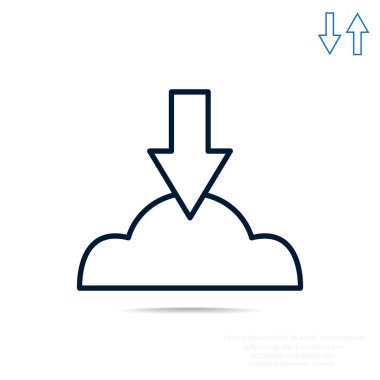 Bulut işareti simgesi