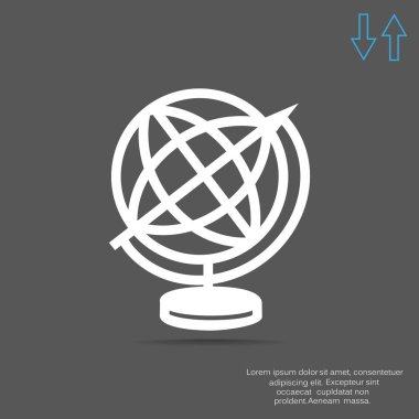 Küre satırı simgesi