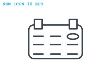 Web takvim simgesini