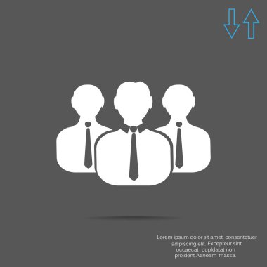 İşadamları web simgesi