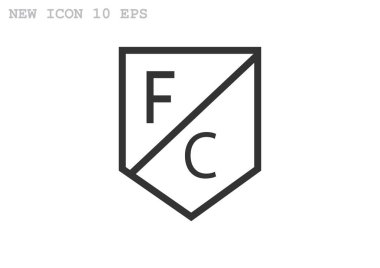 Futbol amblemi simgesi