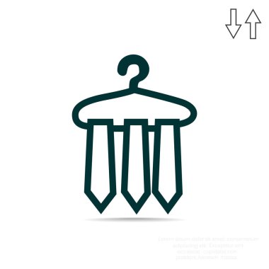 Bağları askı simgesini