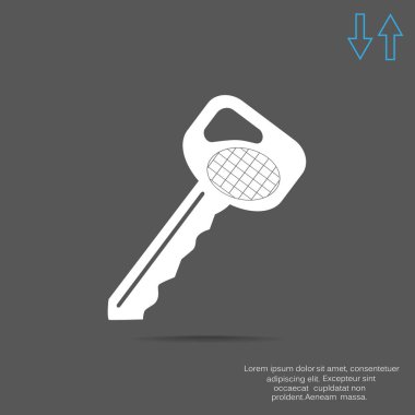 Basit anahtar web simgesi