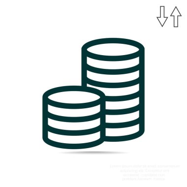 Sütunları sikkeler, para kavramı