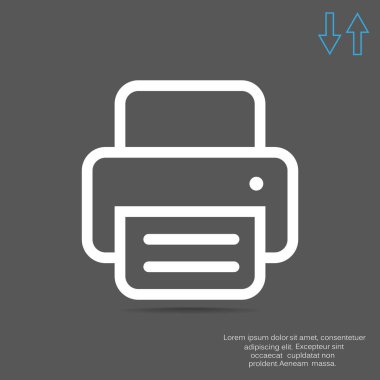 Kağıt ile çalışma yazıcı