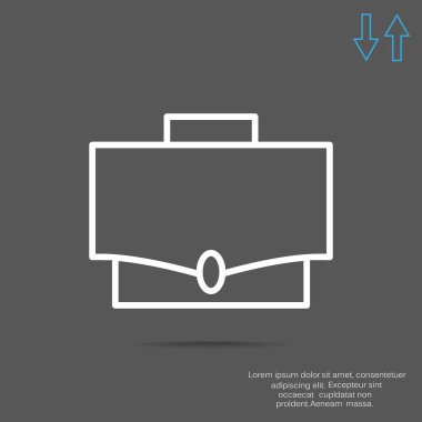 Evrak Çantası'nı basit simgesi