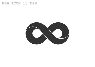 Sonsuzluk sembolü web simgesi 
