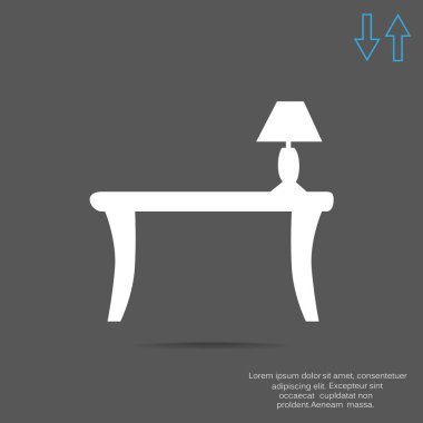 lambalı Vintage tablo