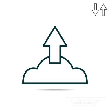 Bulut işareti simgesi