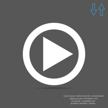 düğme web simgesi oynamak