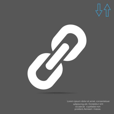 basit zincir simgesi