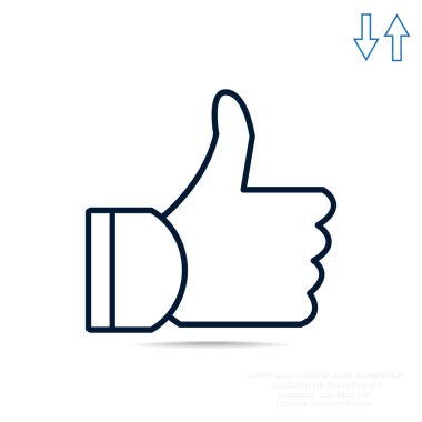 Basit simgeyi parmakla